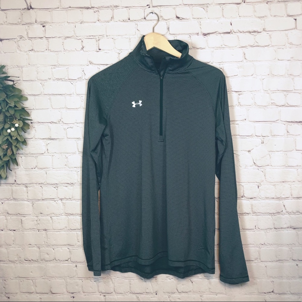 Underarmour quarter zip mini stripe